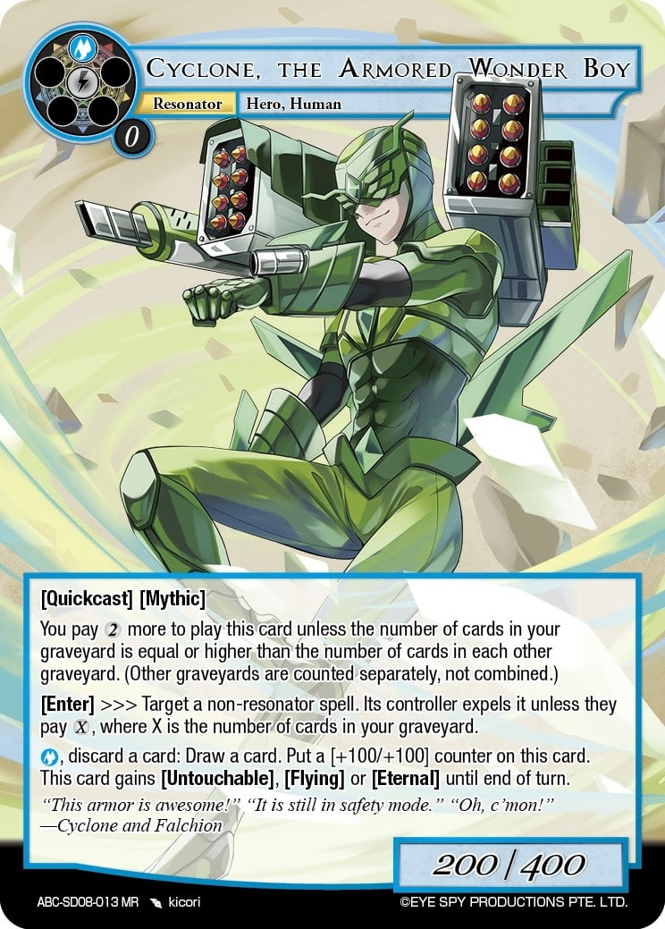 Cyclone, the Armored Wonder Boy