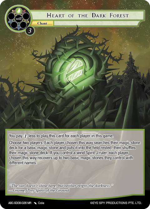 Heart of the Dark Forest
