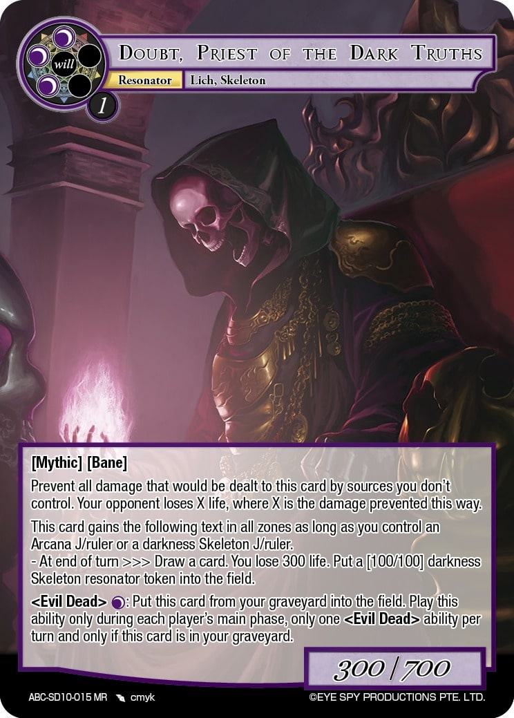 Doubt, Priest of the Dark Truths