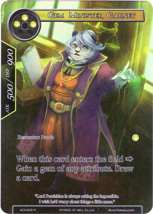 Gem Minister Garnet