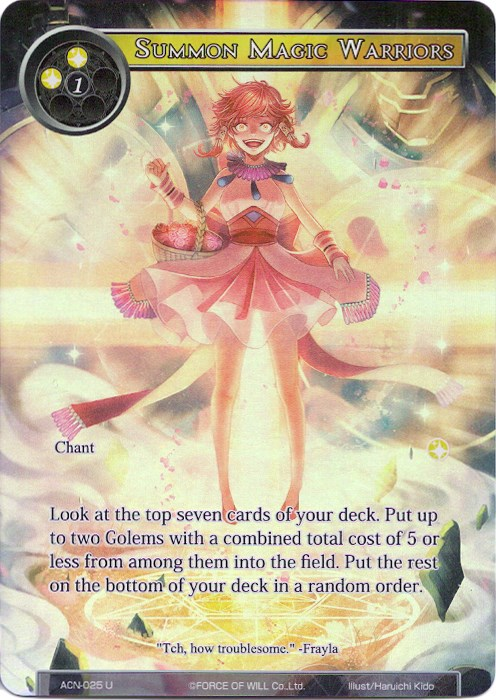 Summon Magic Warriors