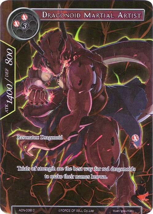 Dragonoid Martial Artist