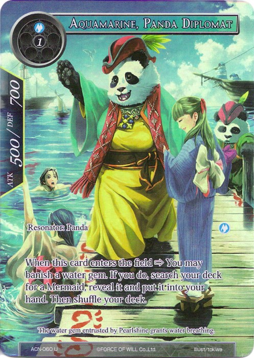 Aquamarine, Panda Diplomat