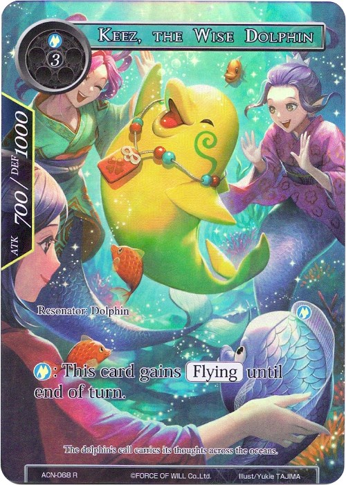 Keez, the Wise Dolphin