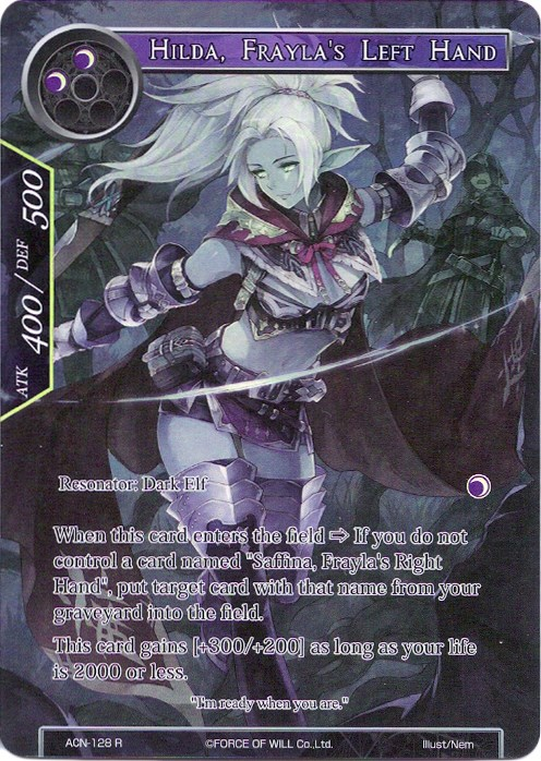 Hilda, Frayla's Left Hand