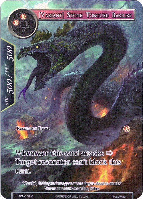 [Variant] Stone Tongued Basilisk