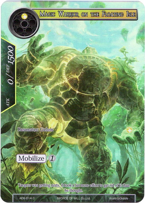 Magic Warrior on the Floating Isle