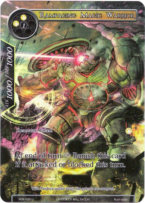 Rampaging Magic Warrior