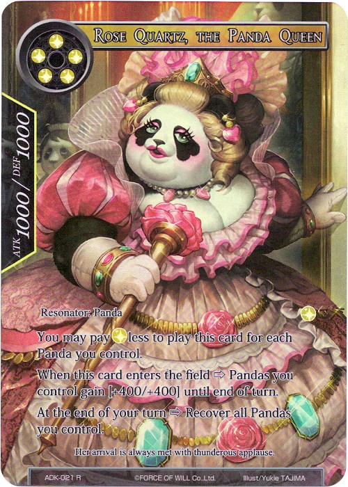 Rose Quartz, the Panda Queen