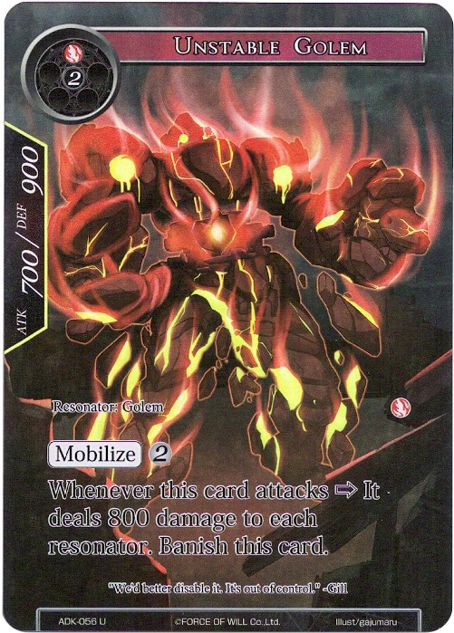 Unstable Golem