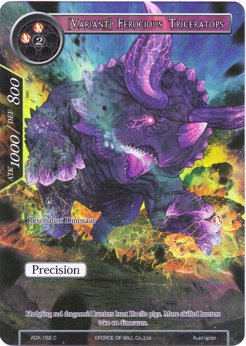 [Variant] Ferocious Triceratops