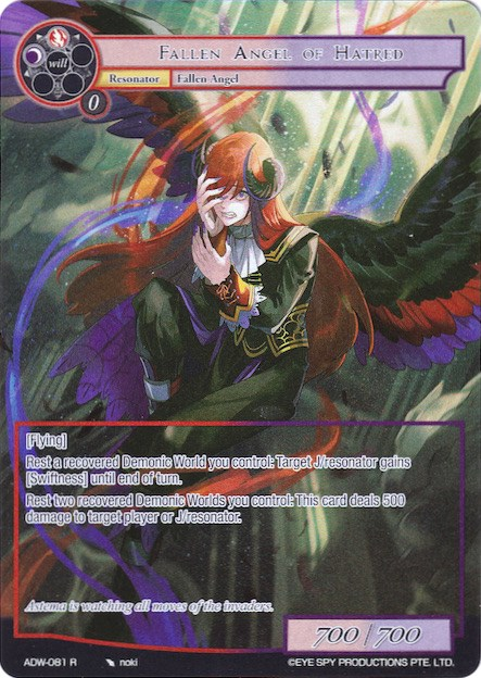Fallen Angel of Hatred