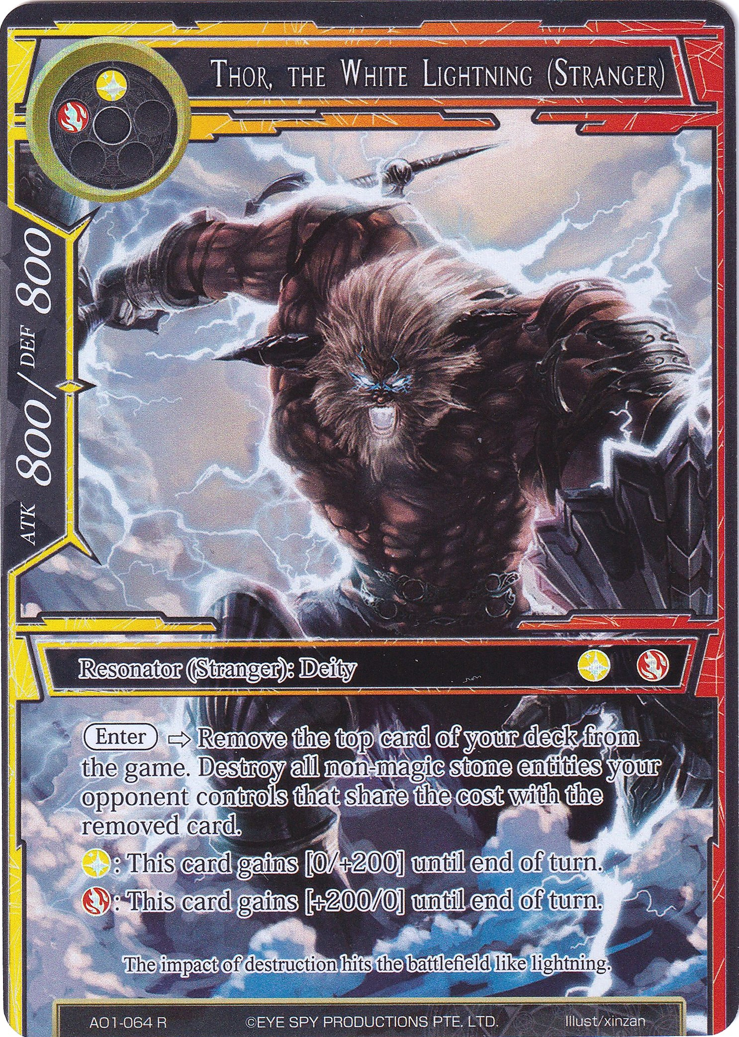 Thor, the White Lightning (Stranger)