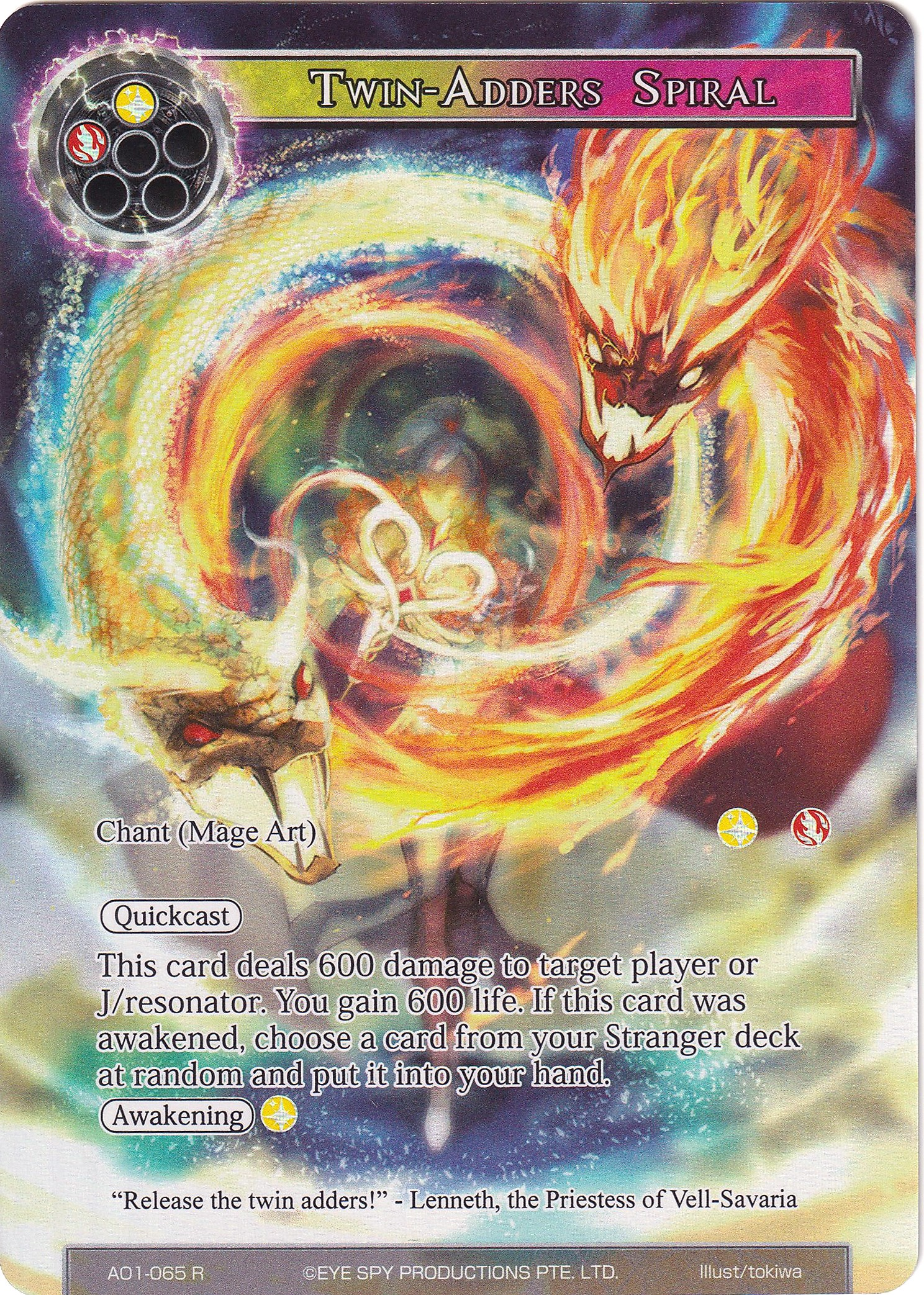 Twin-Adders Spiral