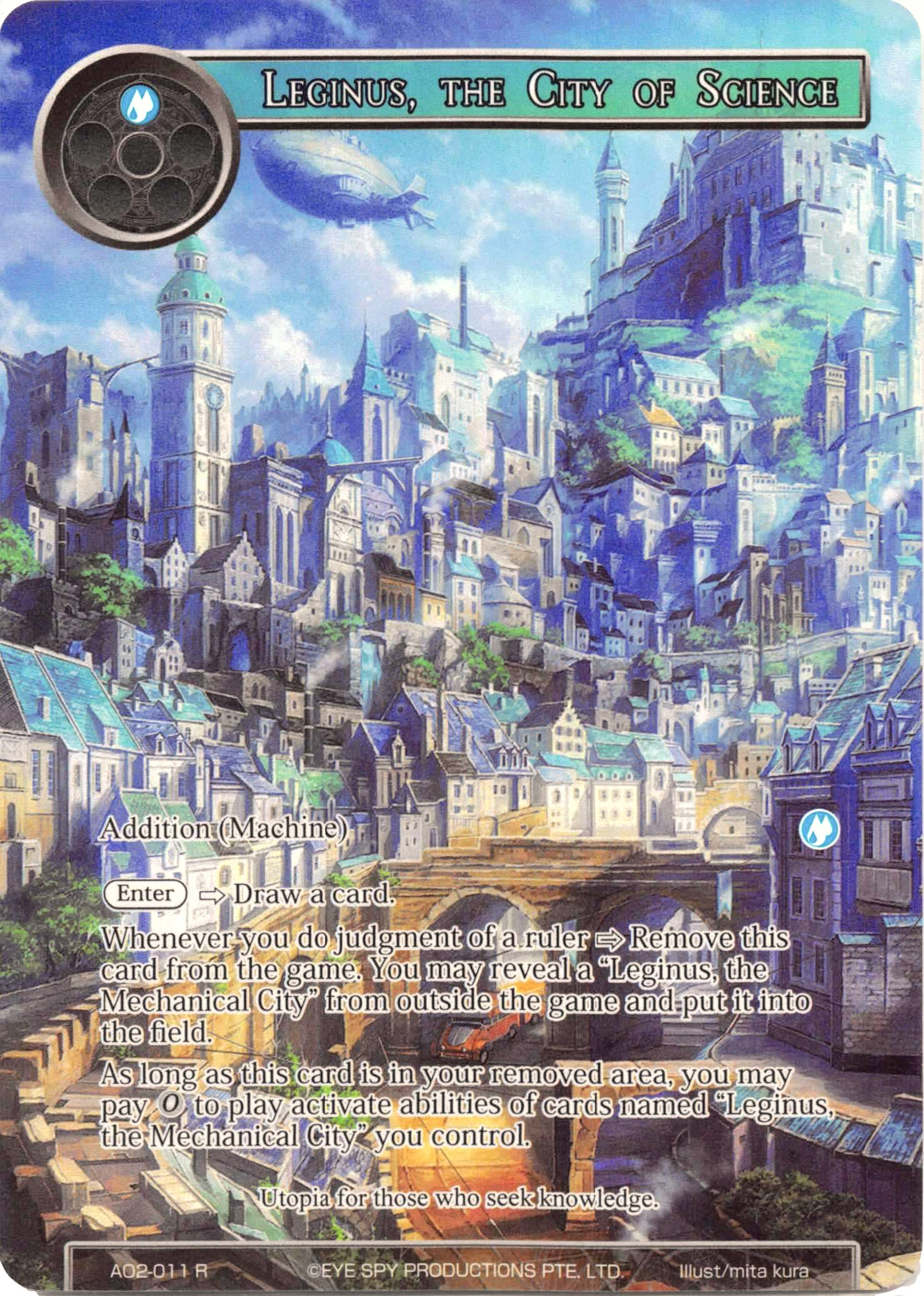 Leginus, the City of Science