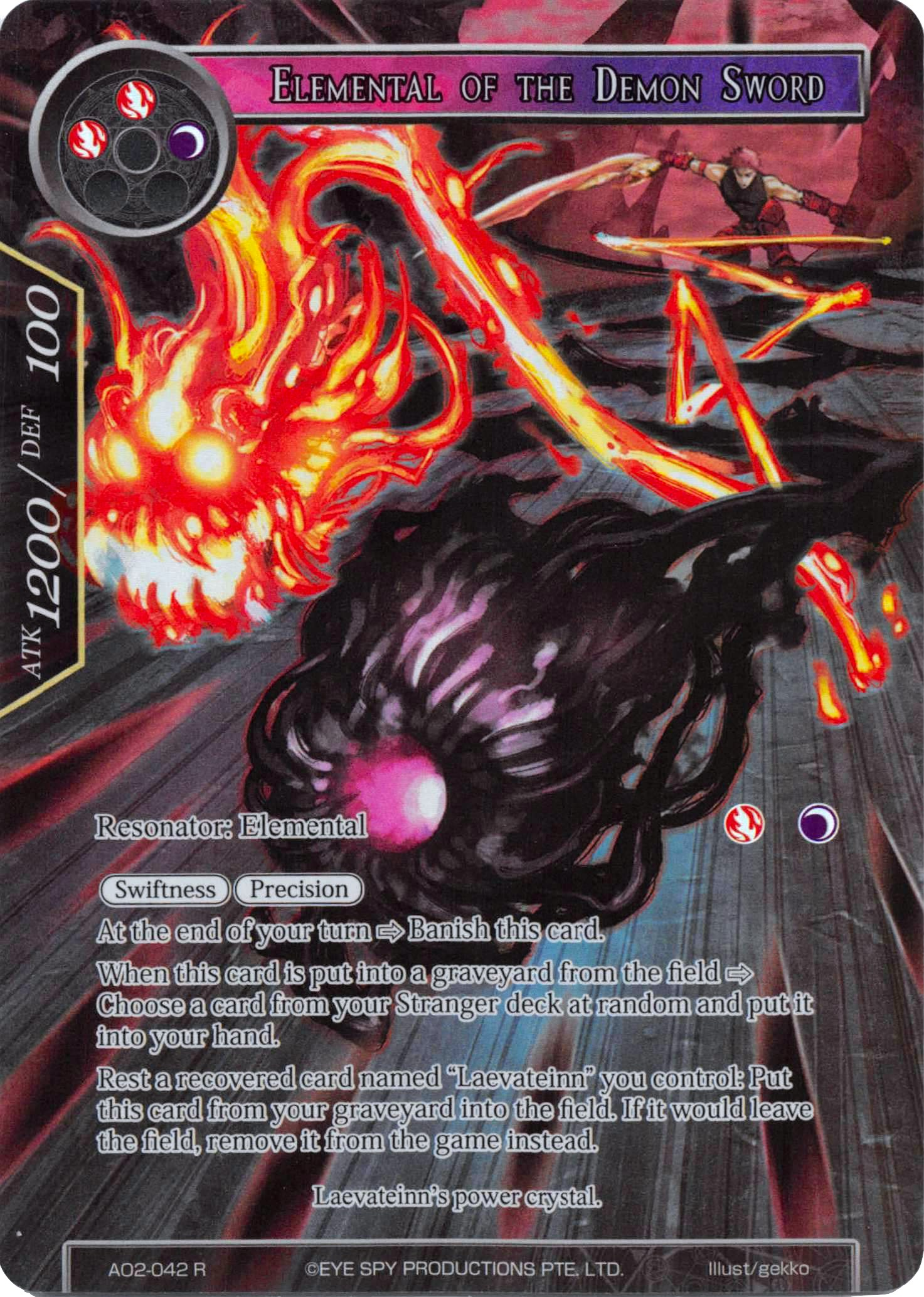 Elemental of the Demon Sword