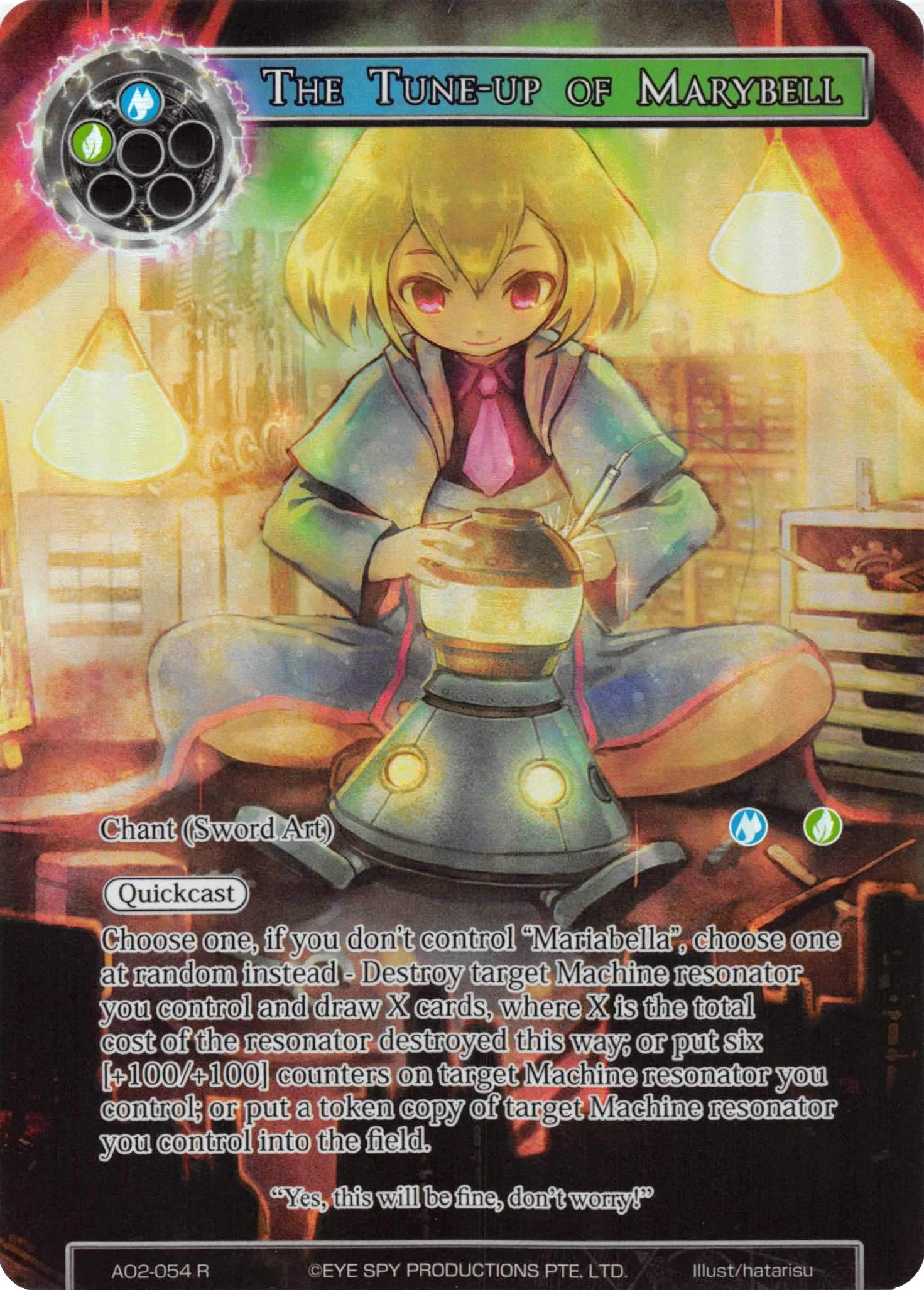 The Tune-up of Marybell