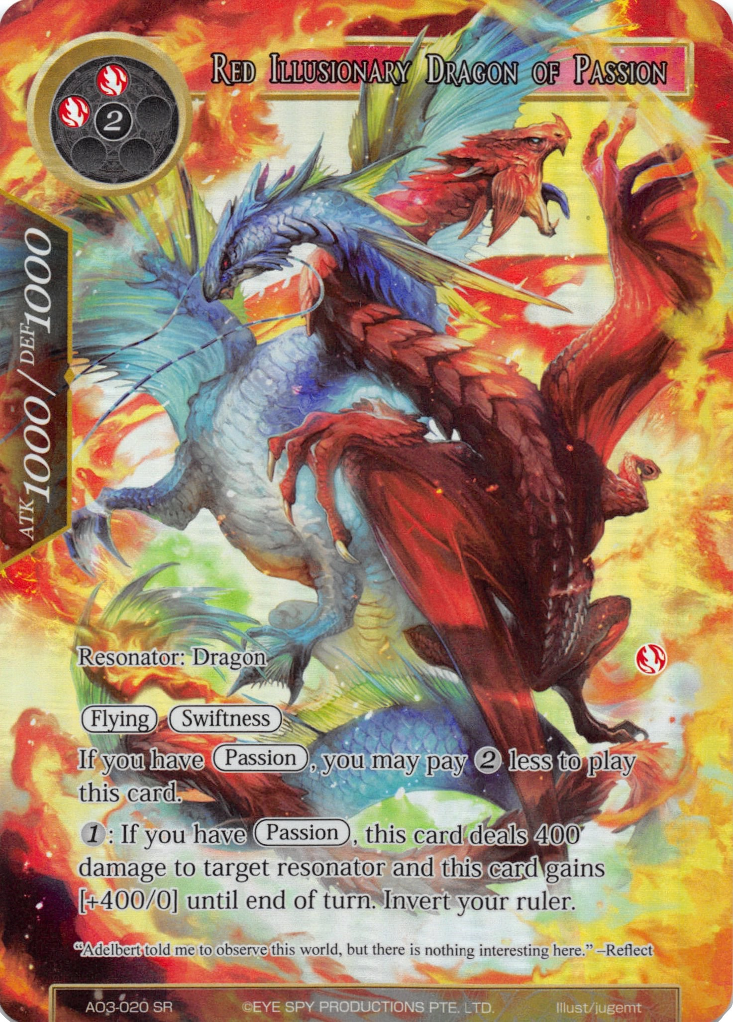 Red Illusionary Dragon of Passion