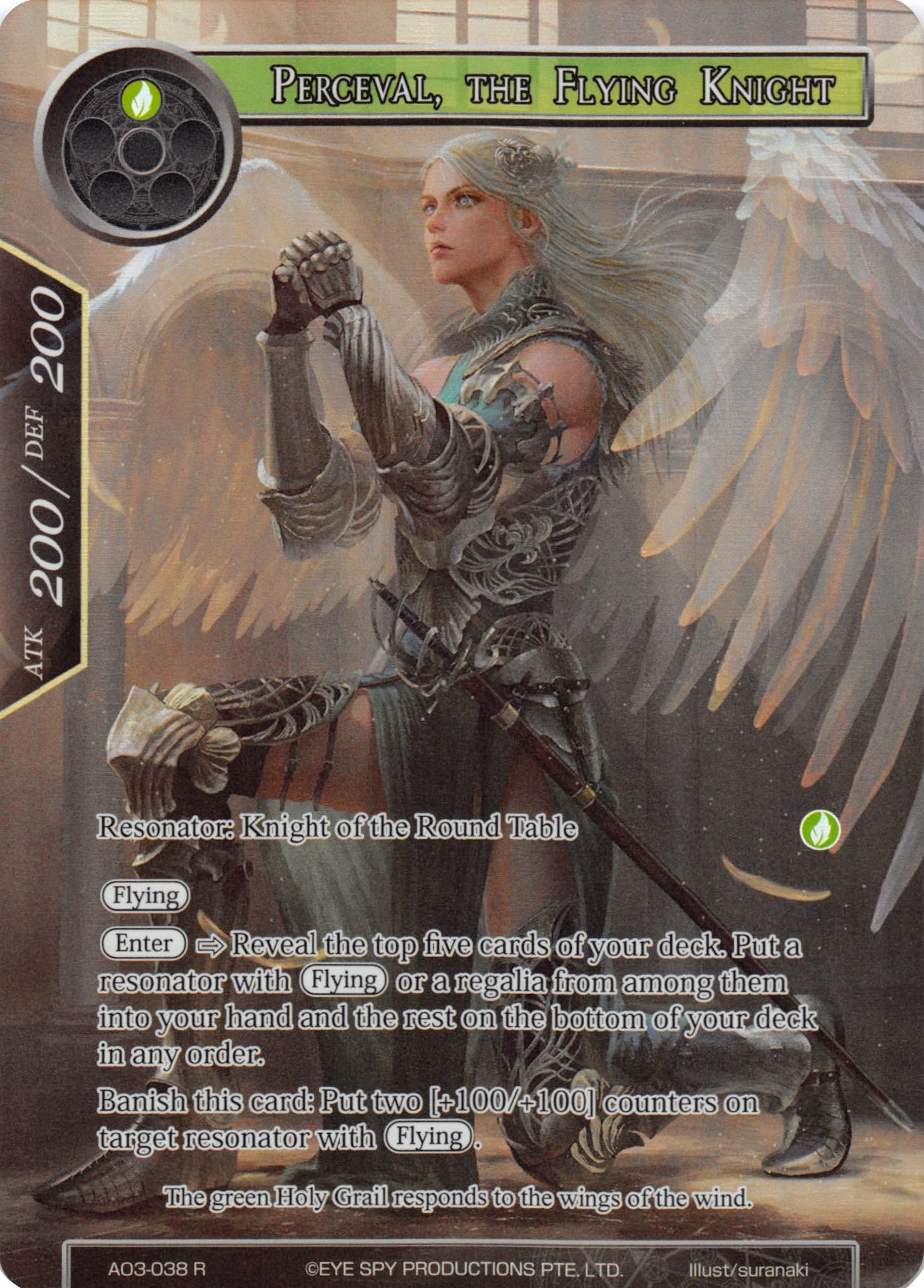 Perceval, the Flying Knight