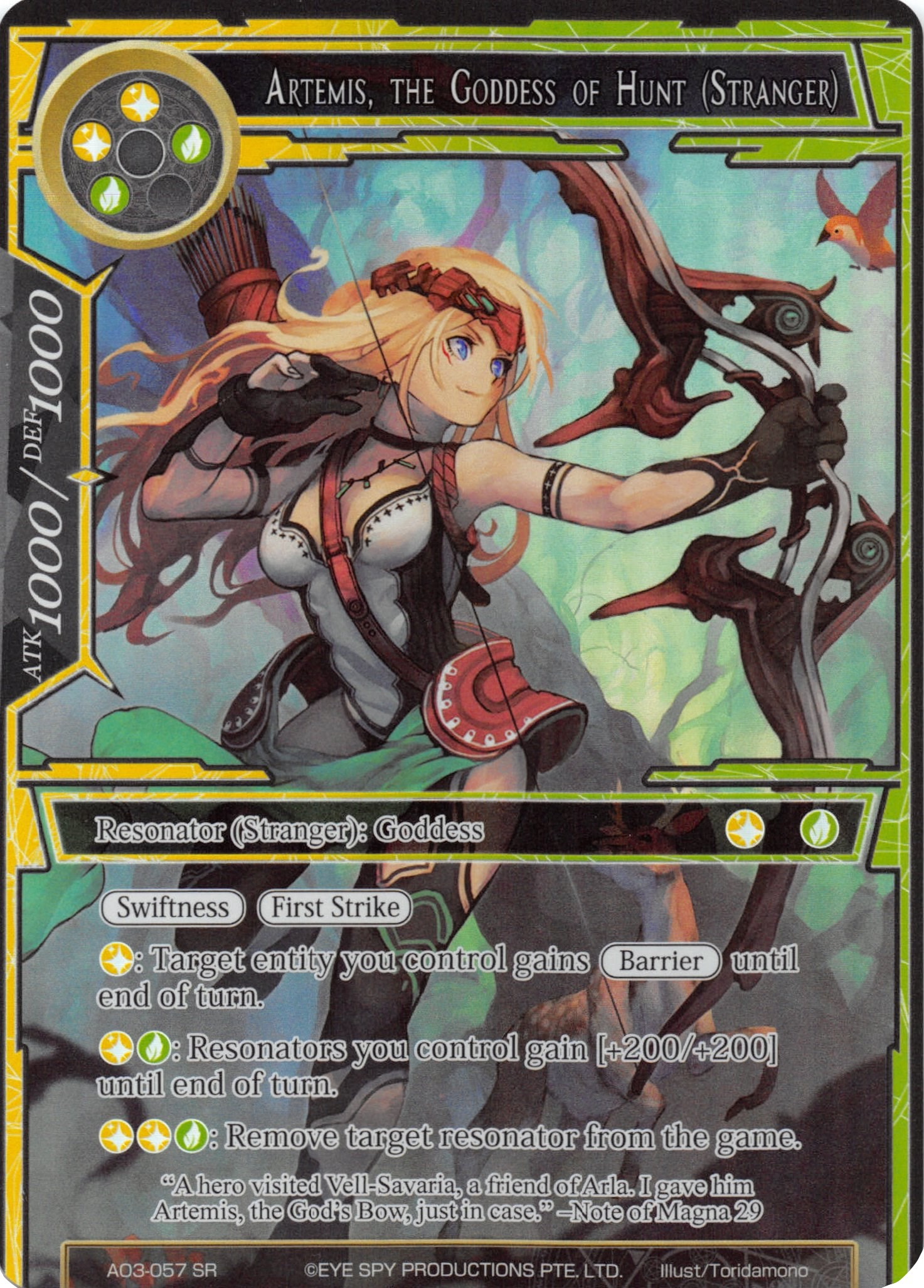 Artemis, the Goddess of Hunt (Stranger)