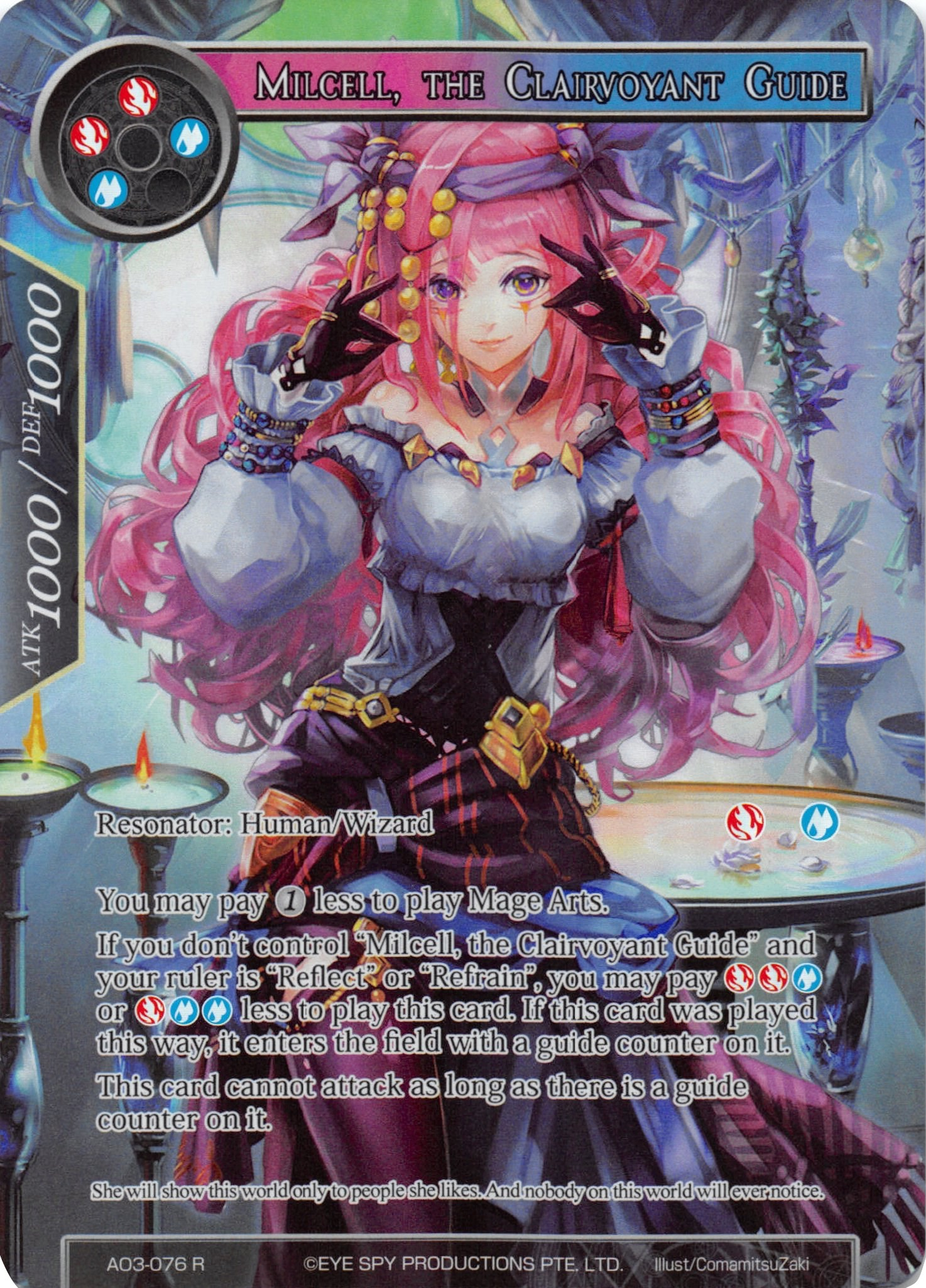Milcell, the Clairvoyant Guide