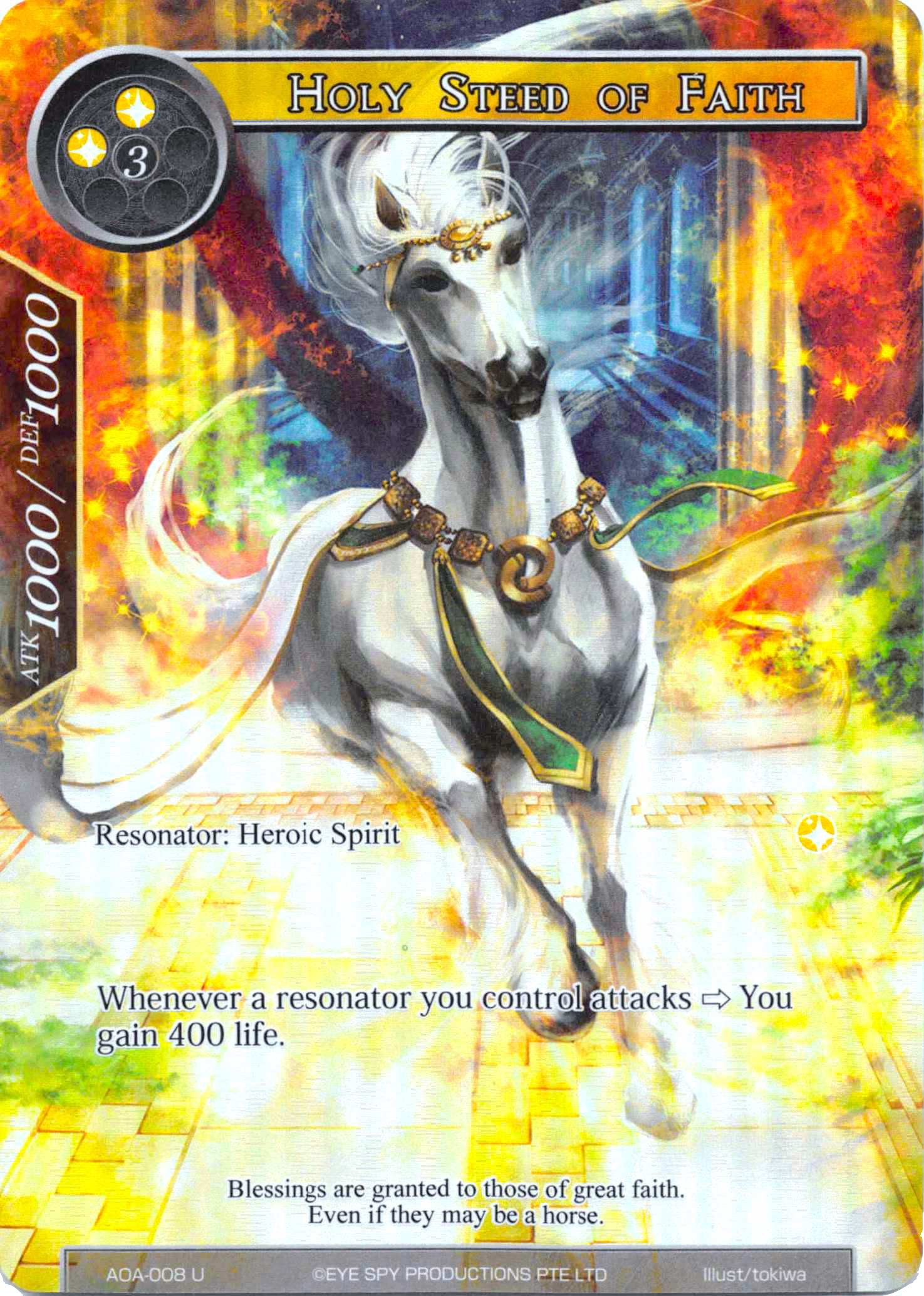 Holy Steed of Faith