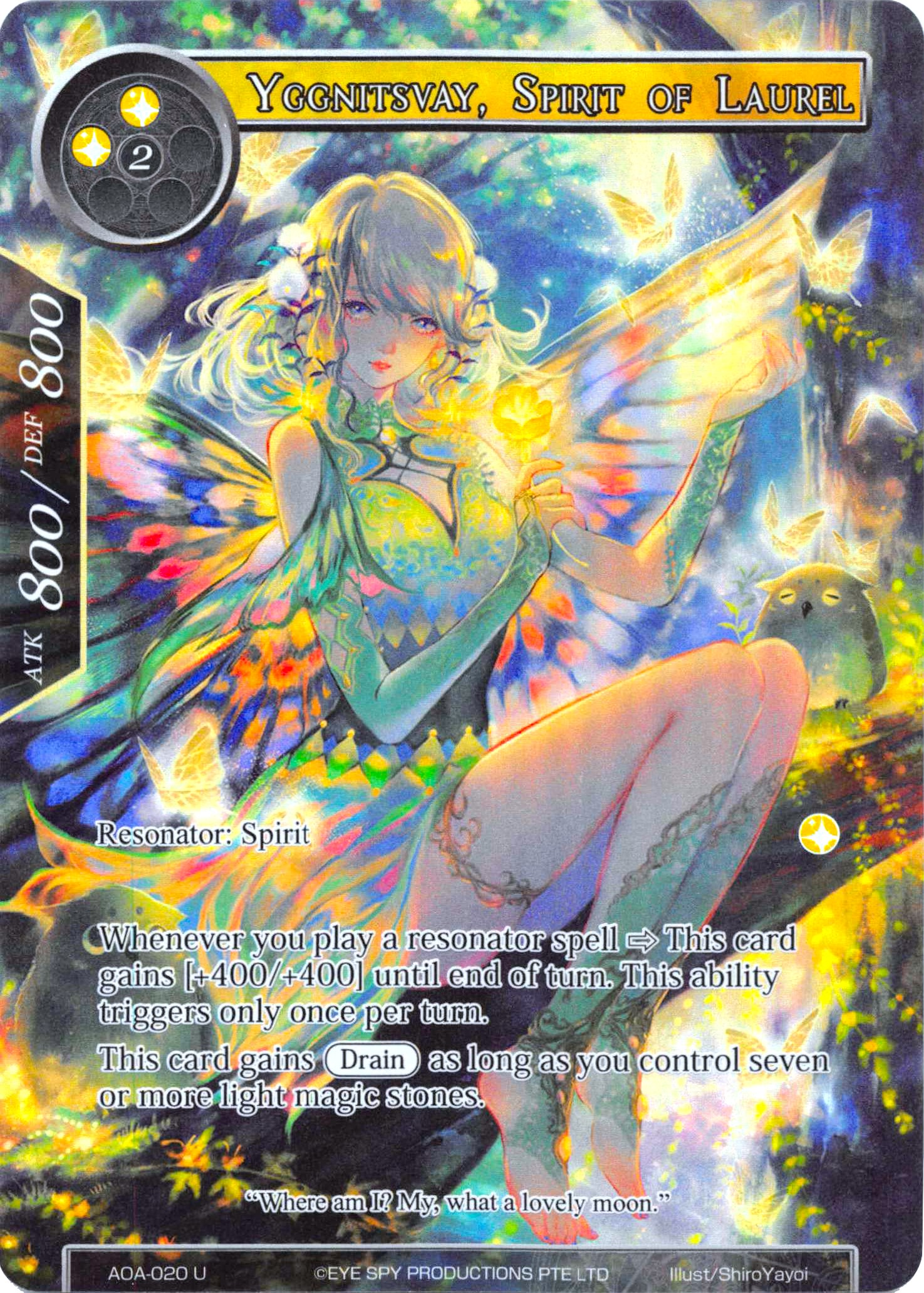 Yggnitsvay, Spirit of Laurel