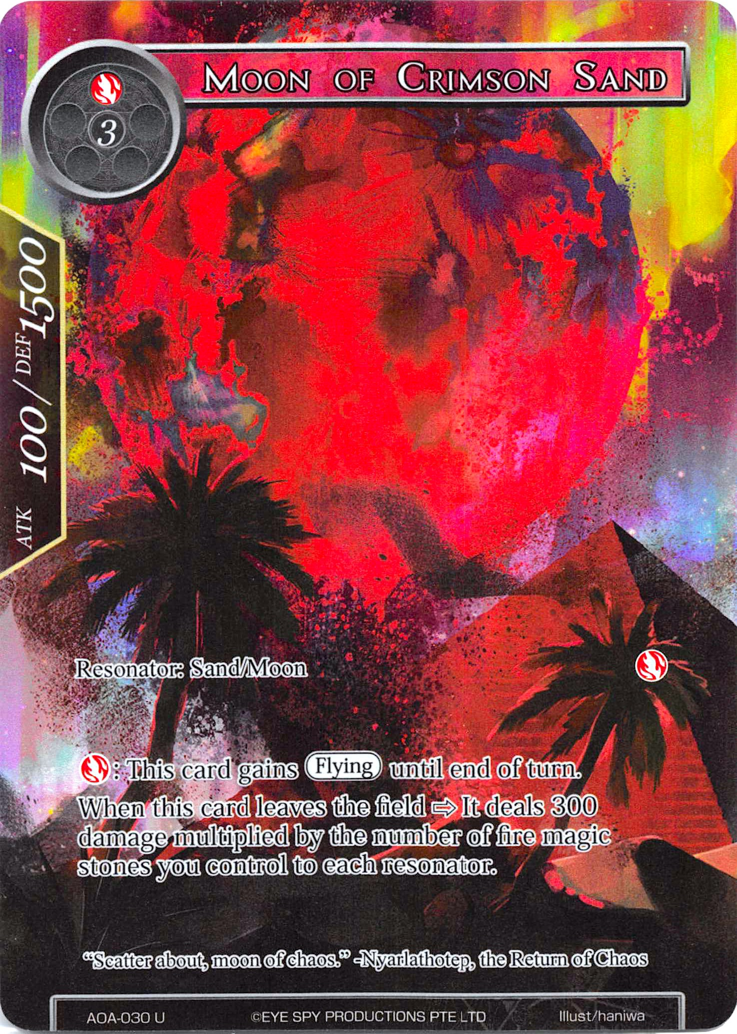 Moon of Crimson Sand