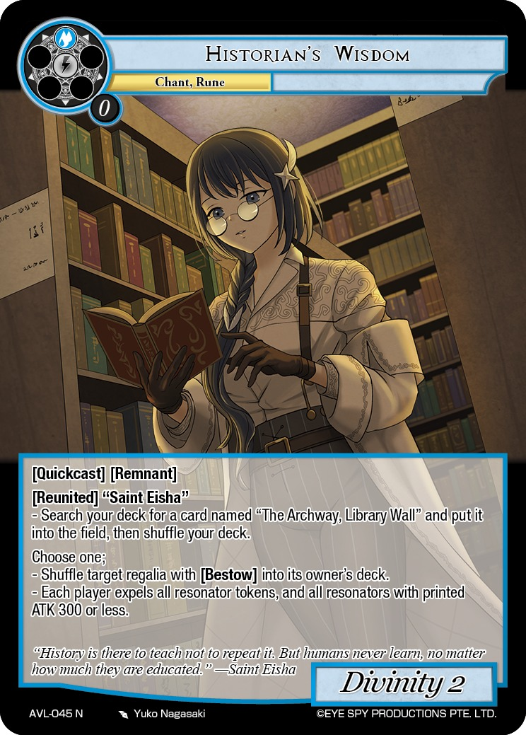Historian's Wisdom