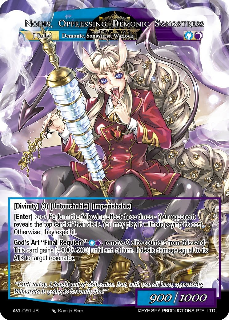 Noihs, Oppressing Demonic Songstress