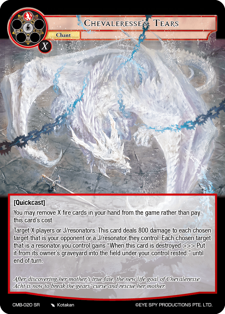 Chevaleresse's Tears