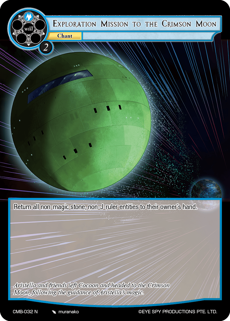 Exploration Mission to the Crimson Moon