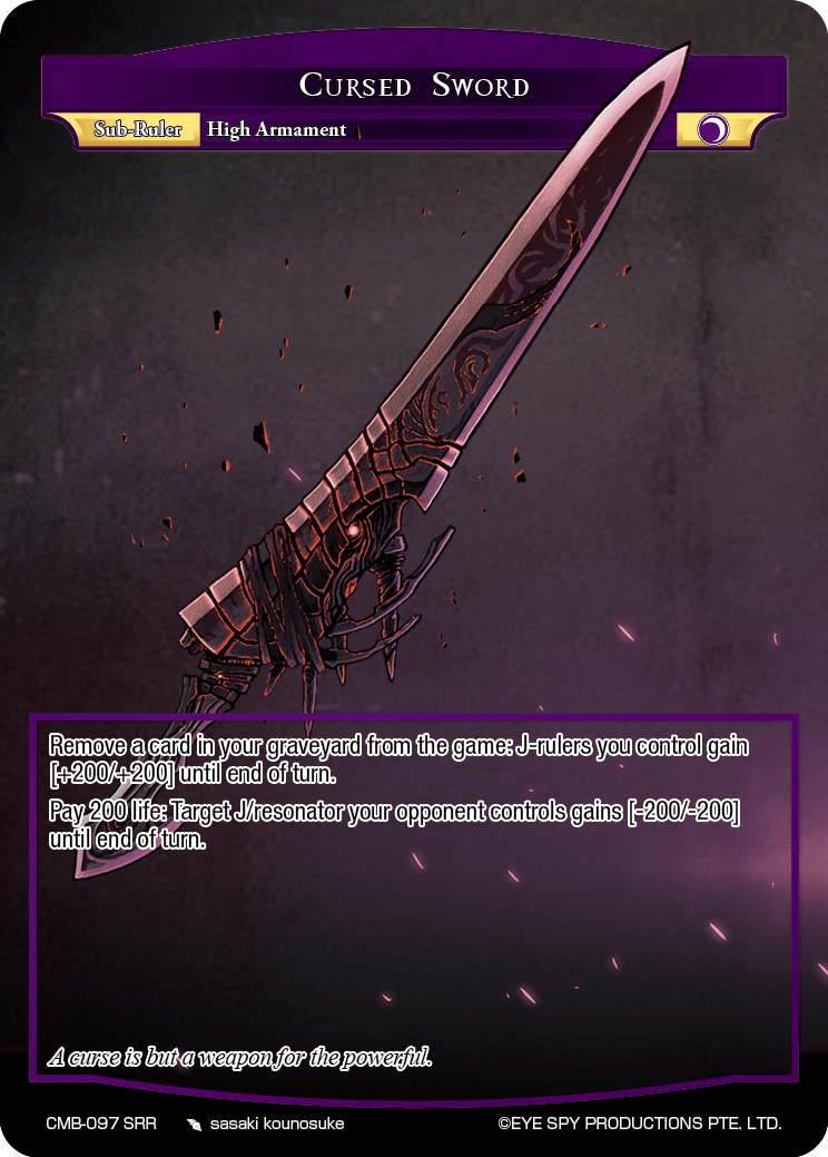 Cursed Sword