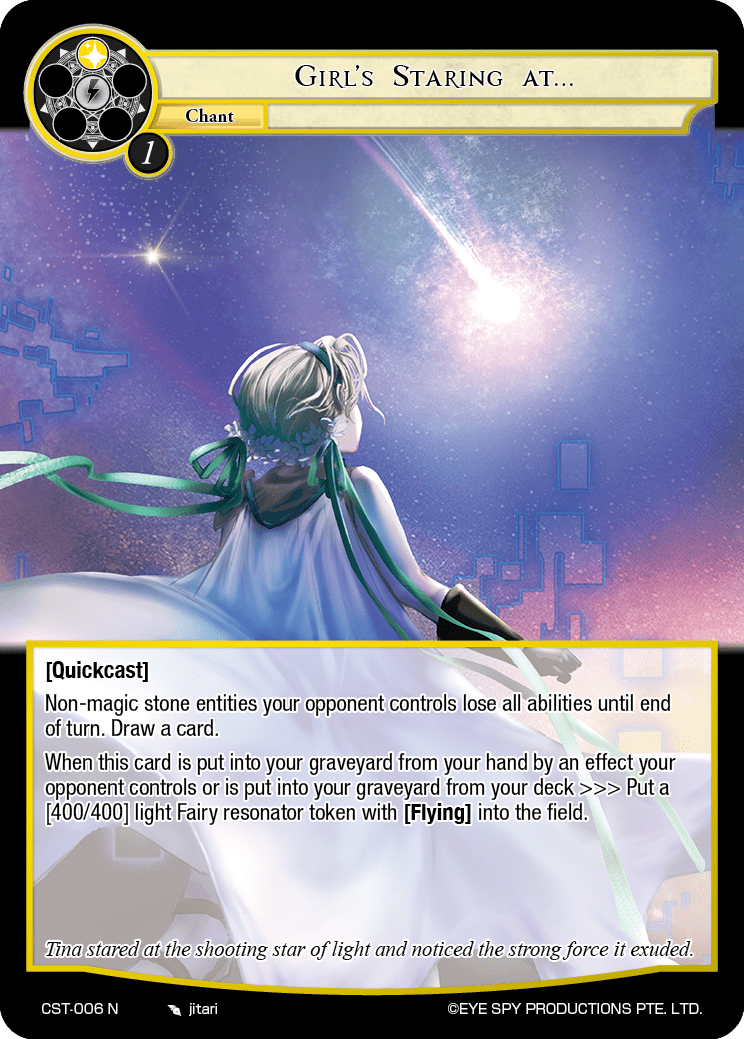 Girl's Staring at...