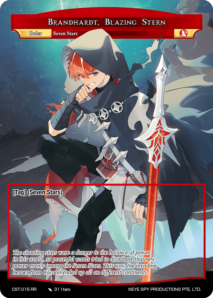 Brandhardt, Blazing Stern