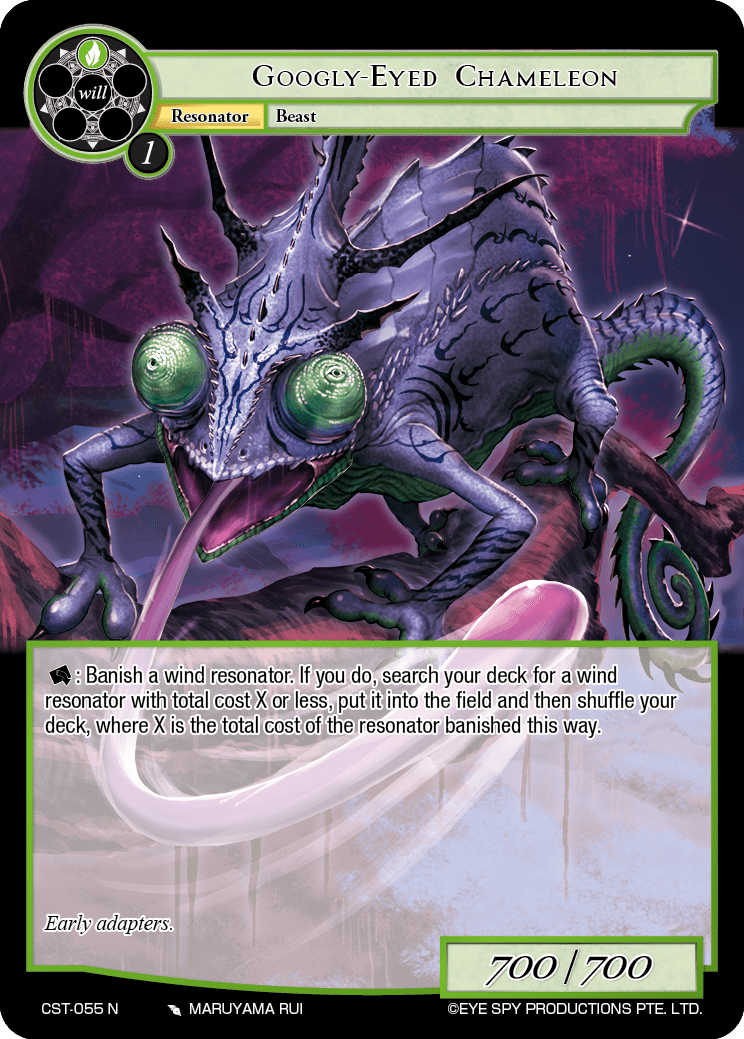 Googly-Eyed Chameleon