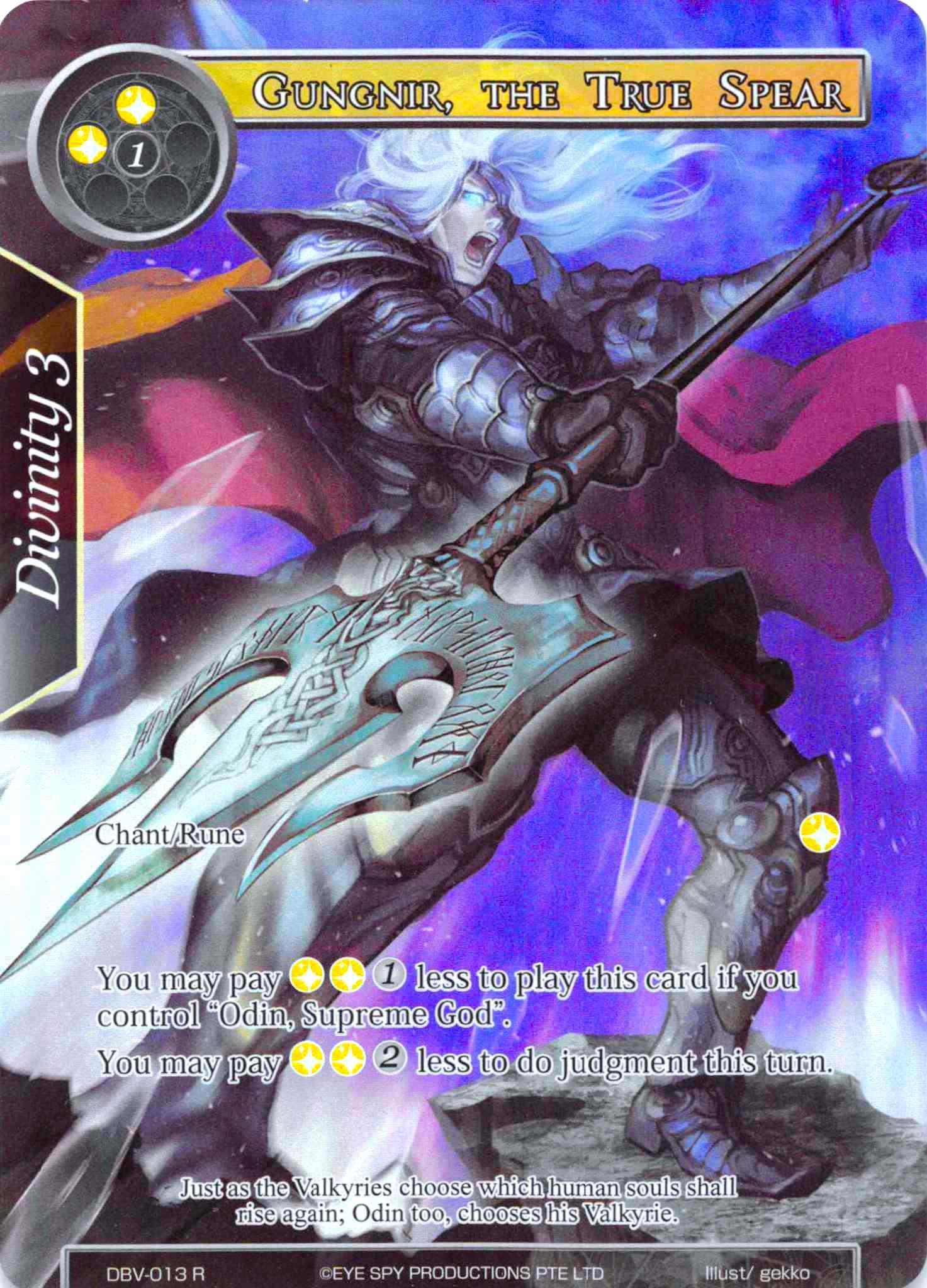 Gungnir, the True Spear