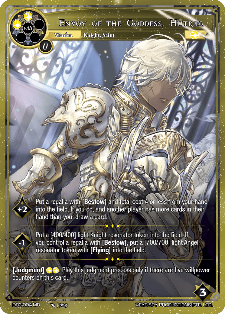Envoy of the Goddess, Hutriel