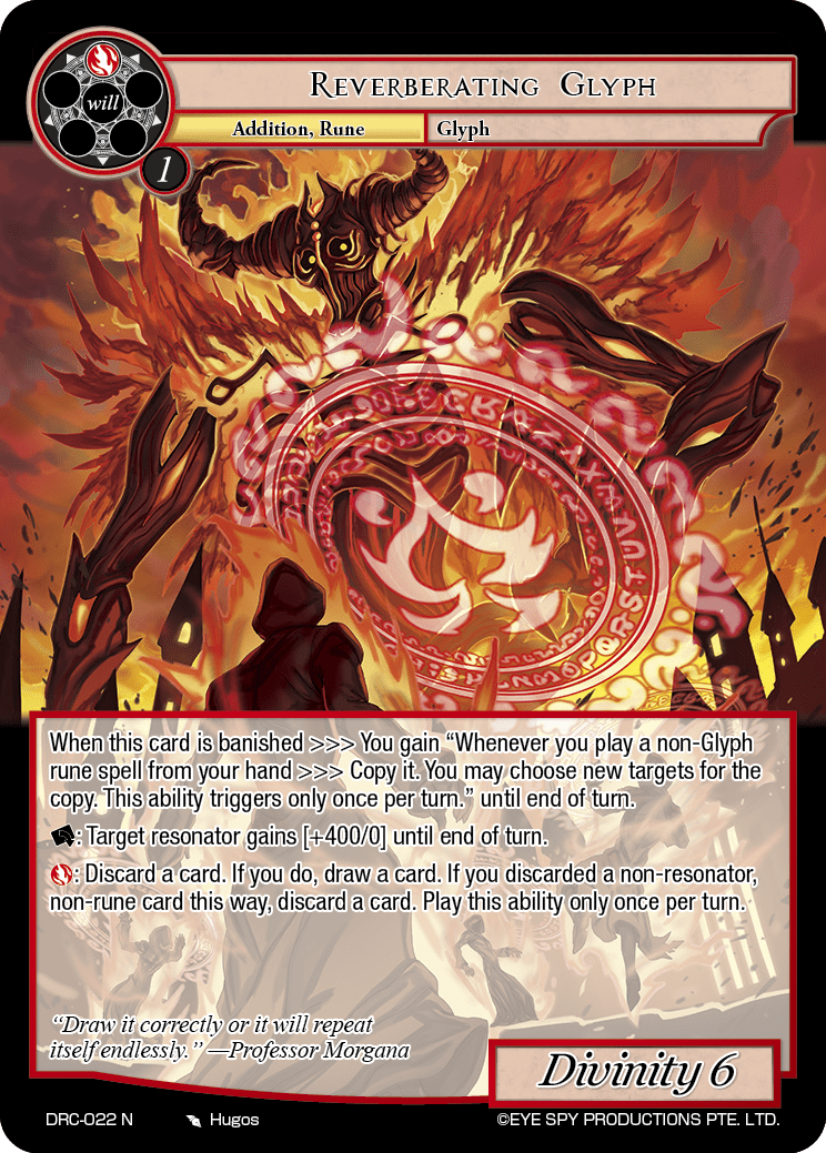 Reverberating Glyph