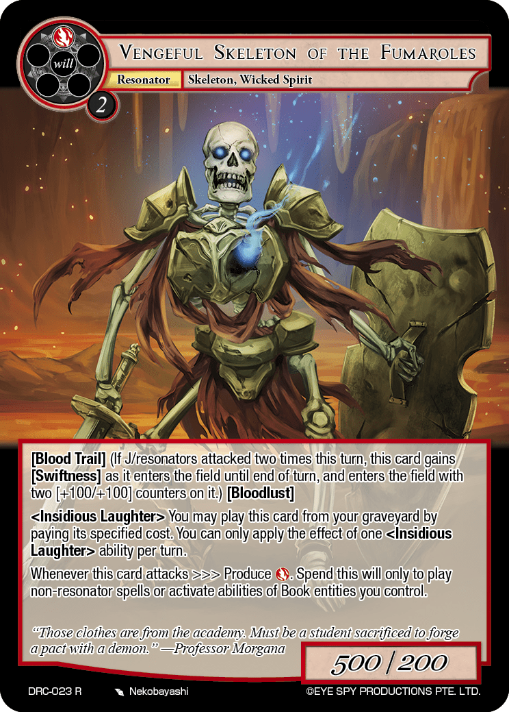 Vengeful Skeleton of the Fumaroles