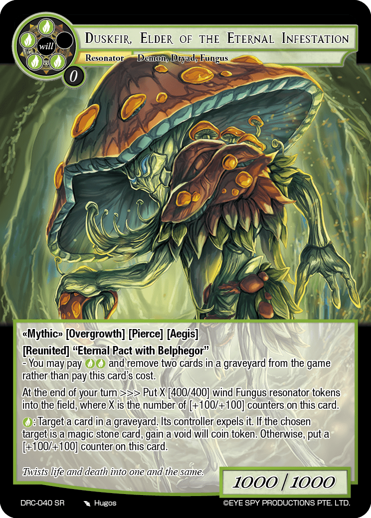 Duskfir, Elder of the Eternal Infestation