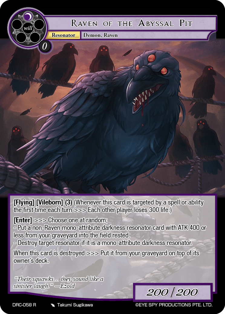 Raven of the Abyssal Pit