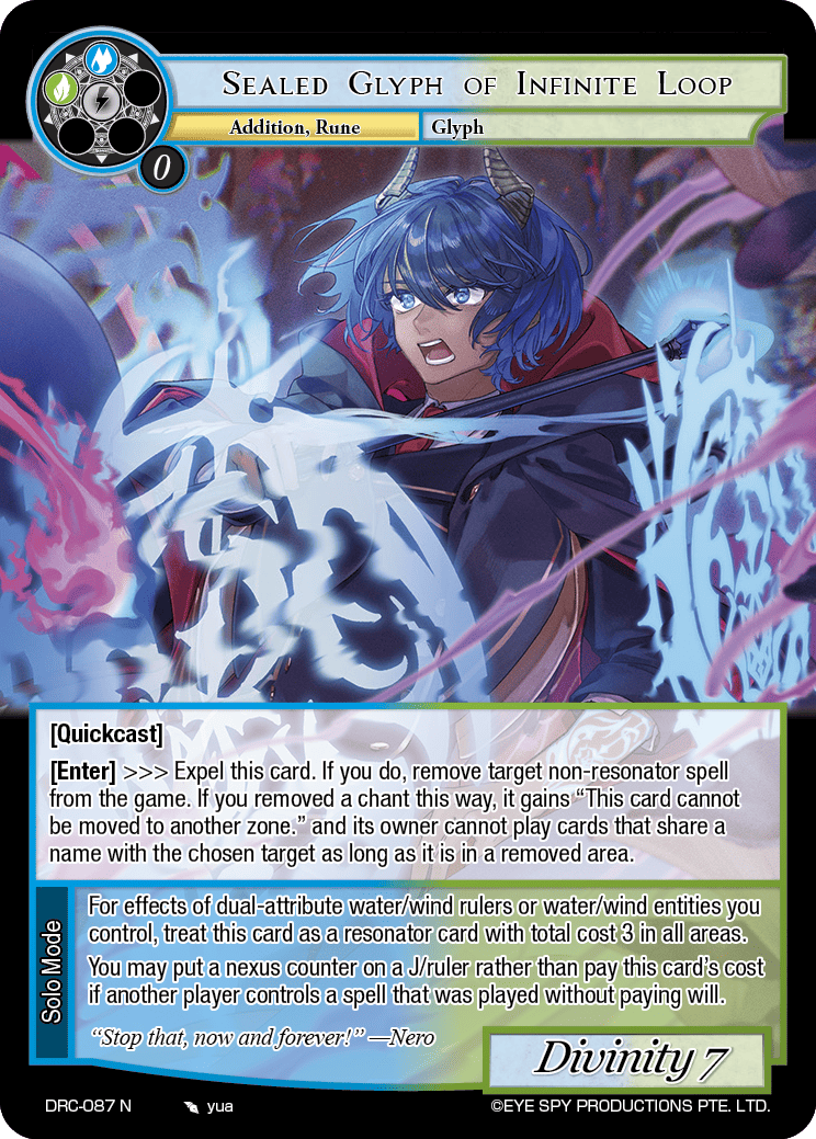 Sealed Glyph of Infinite Loop