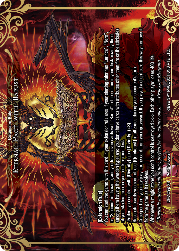 Eternal Pact with Barust
