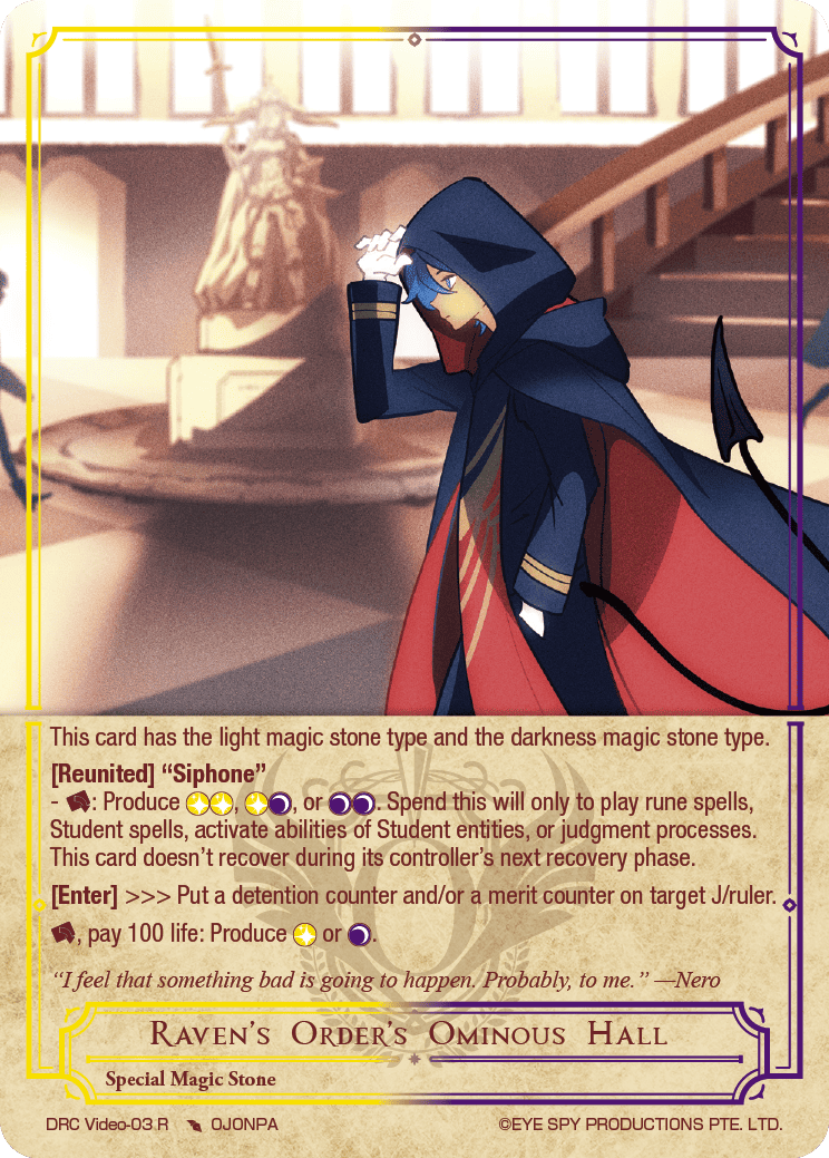 Raven's Order's Ominous Hall