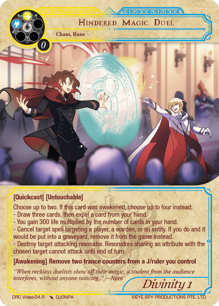 Hindered Magic Duel