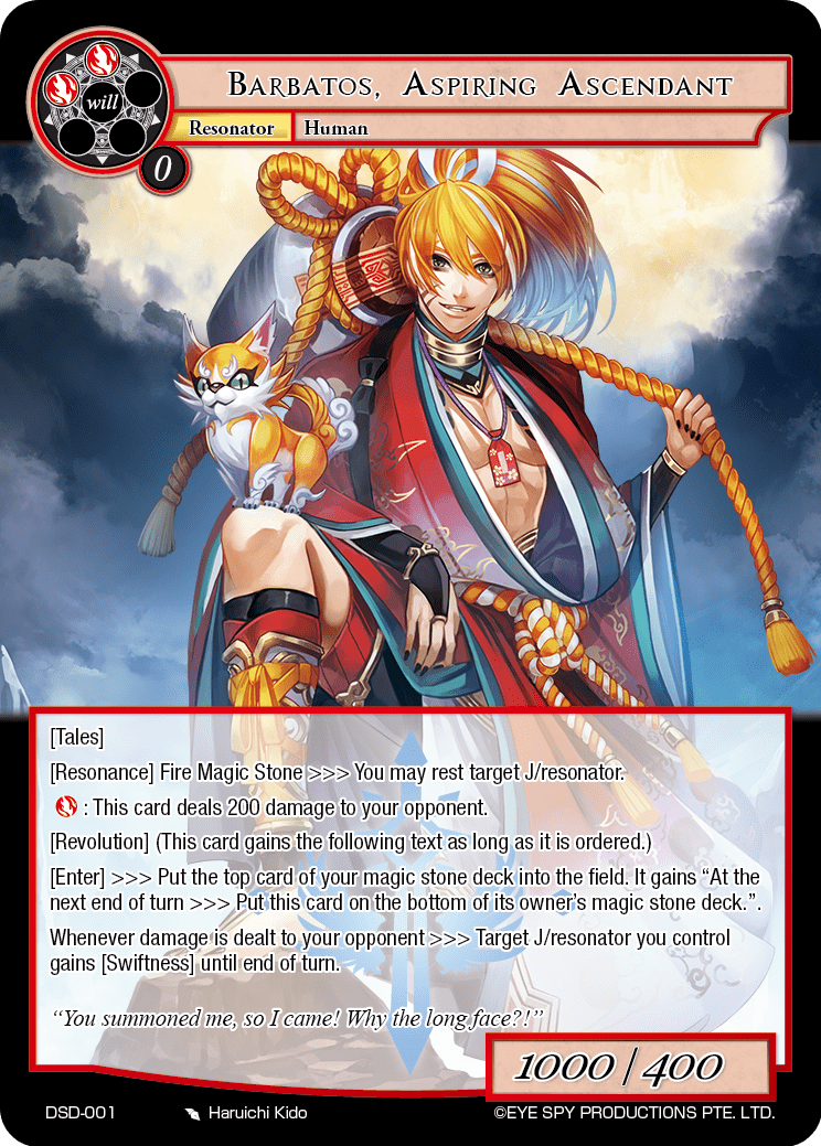 Barbatos, Aspiring Ascendant