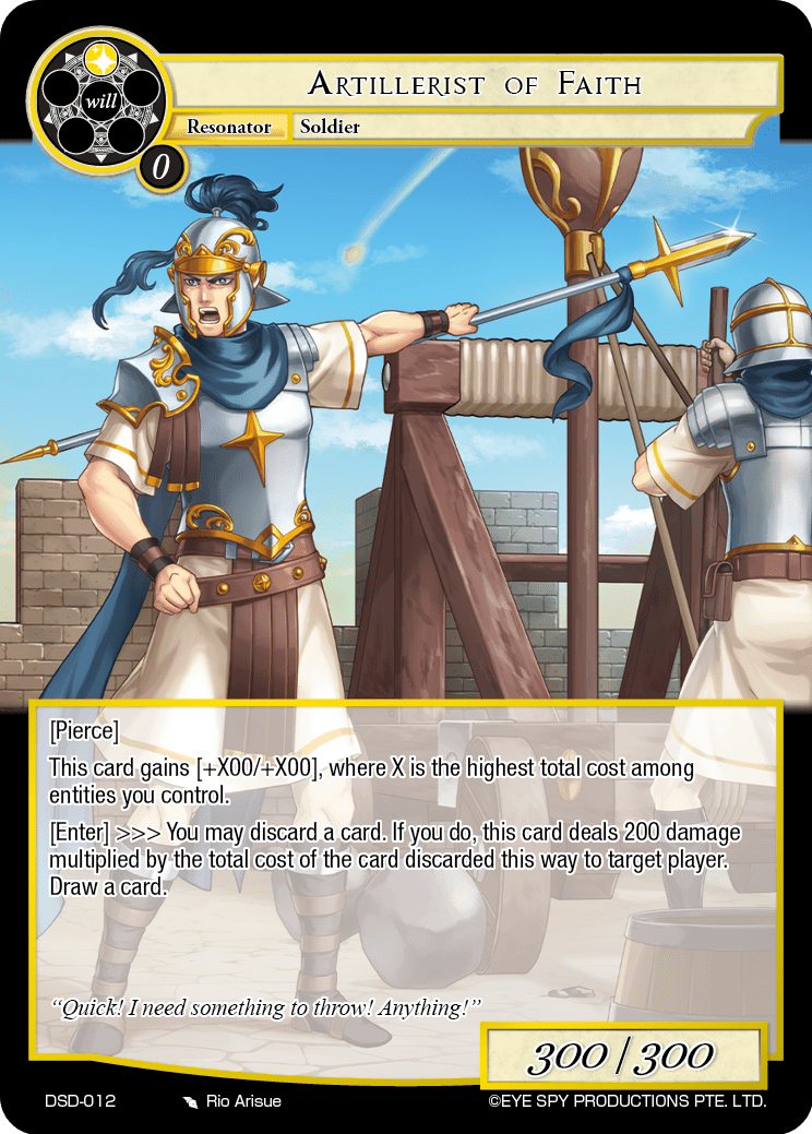 Artillerist of Faith