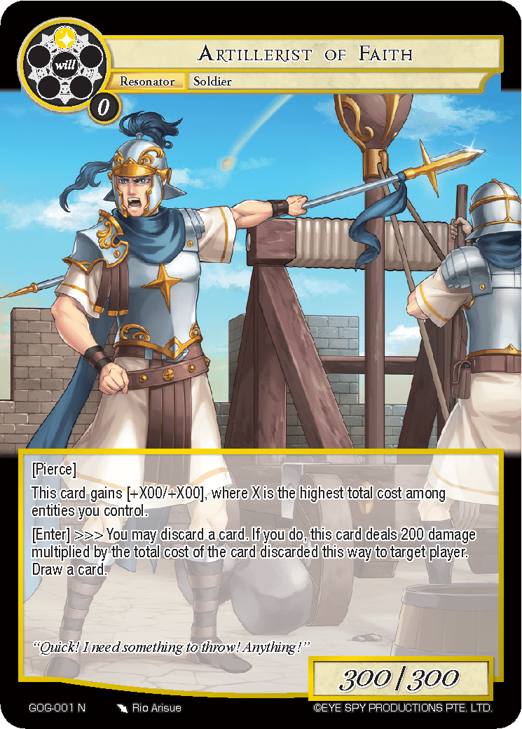 Artillerist of Faith