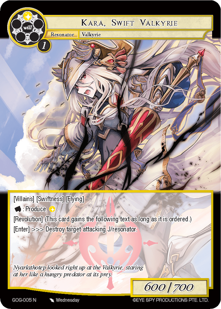 Kara, Swift Valkyrie